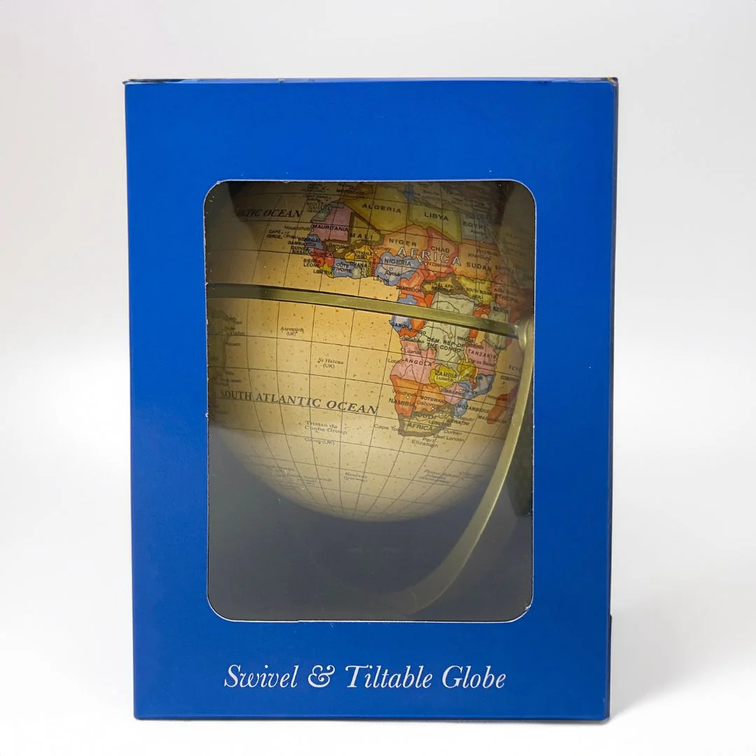 Luxo Antique Vintage Globe, Mini Desktop - 10cm - Image 14