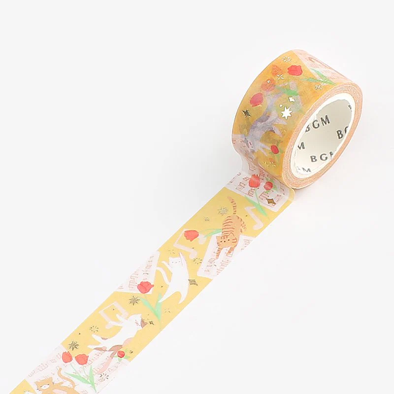 BGM Cat Song Masking Tape - Image 2