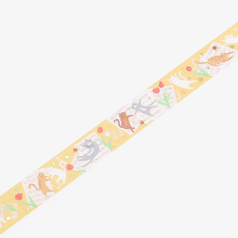 BGM Cat Song Masking Tape - Image 3