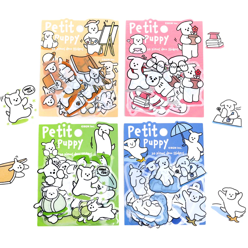 BGM Clear Seal: Puppy Petit - Green - Image 5