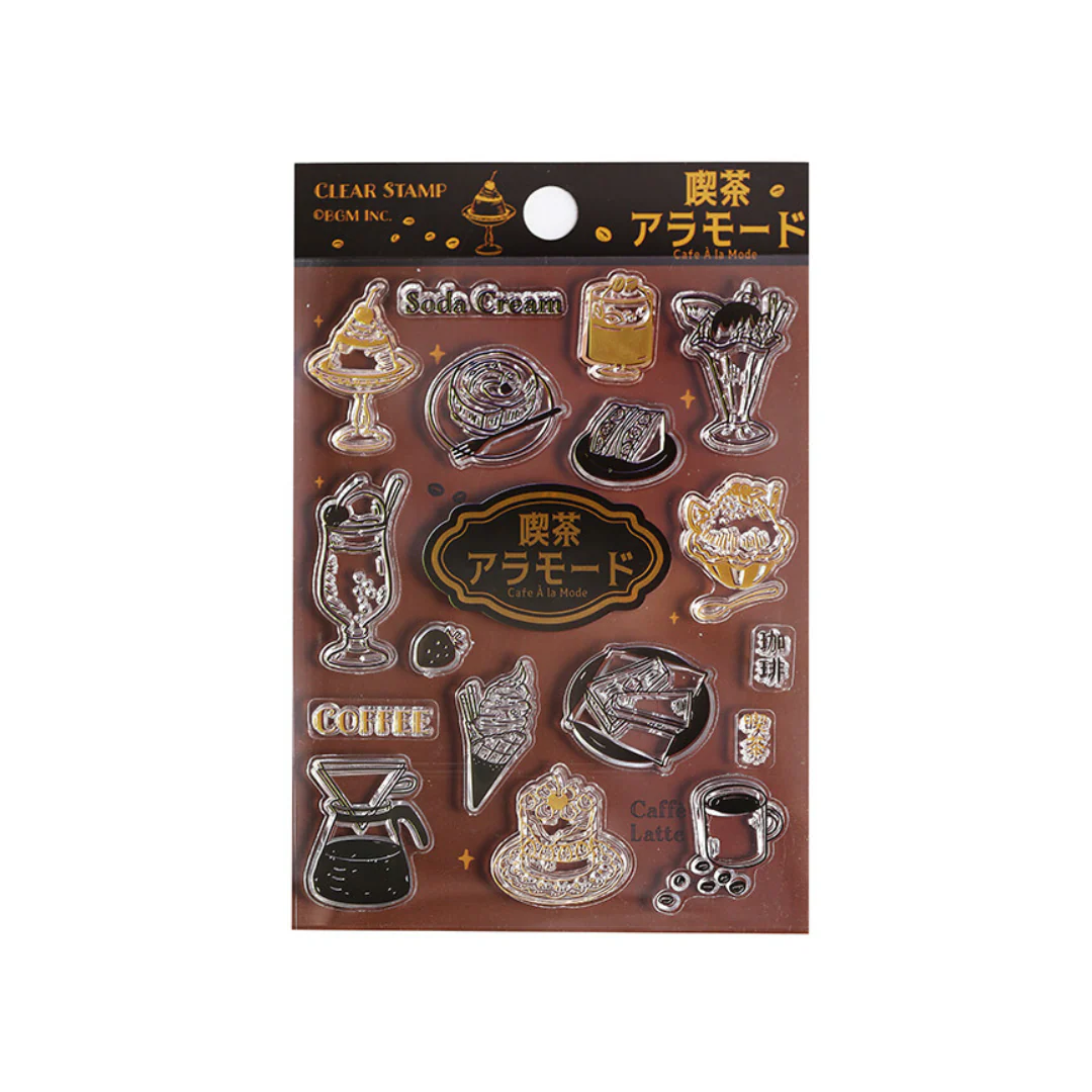 BGM Clear Stamp: Diary - Cafe Alamode - Image 2