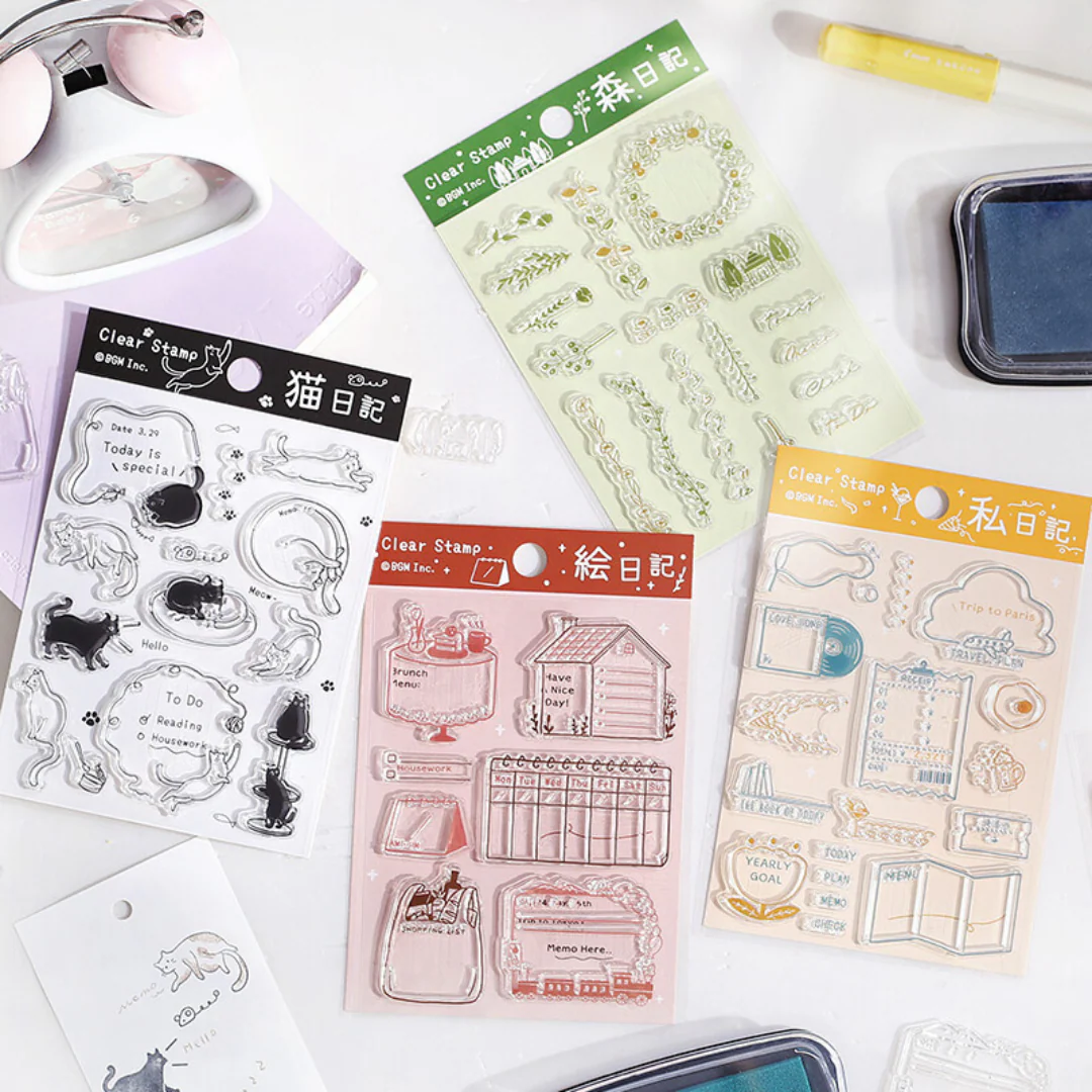 BGM Clear Stamp: Diary - Cafe Alamode - Image 6