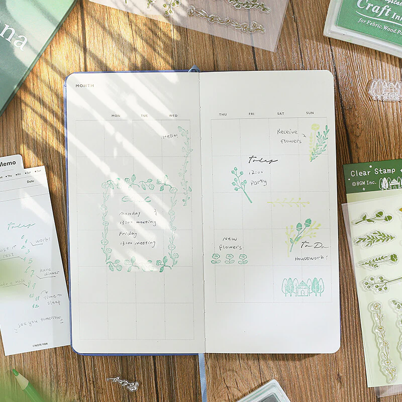 BGM Clear Stamp: Diary - Forest Diary - Image 3