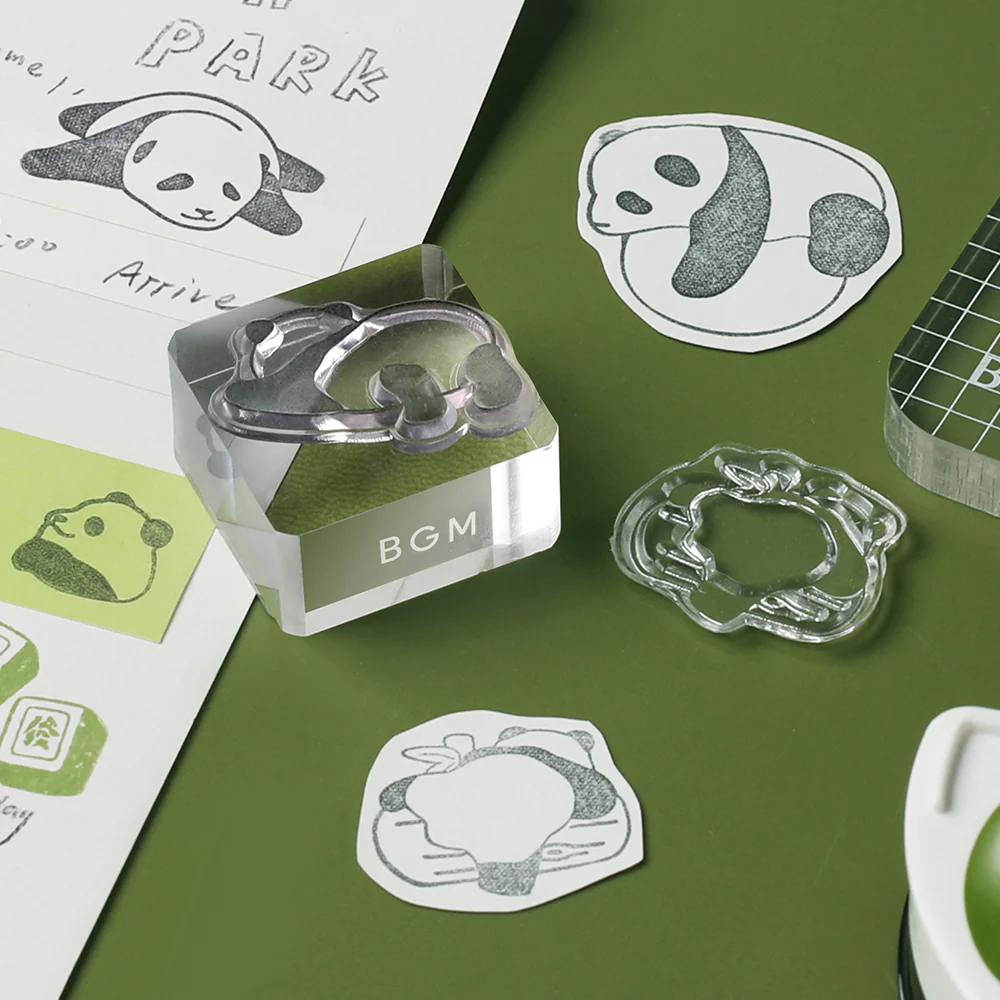 BGM Clear Stamp: Diary - Panda Diary - Image 4