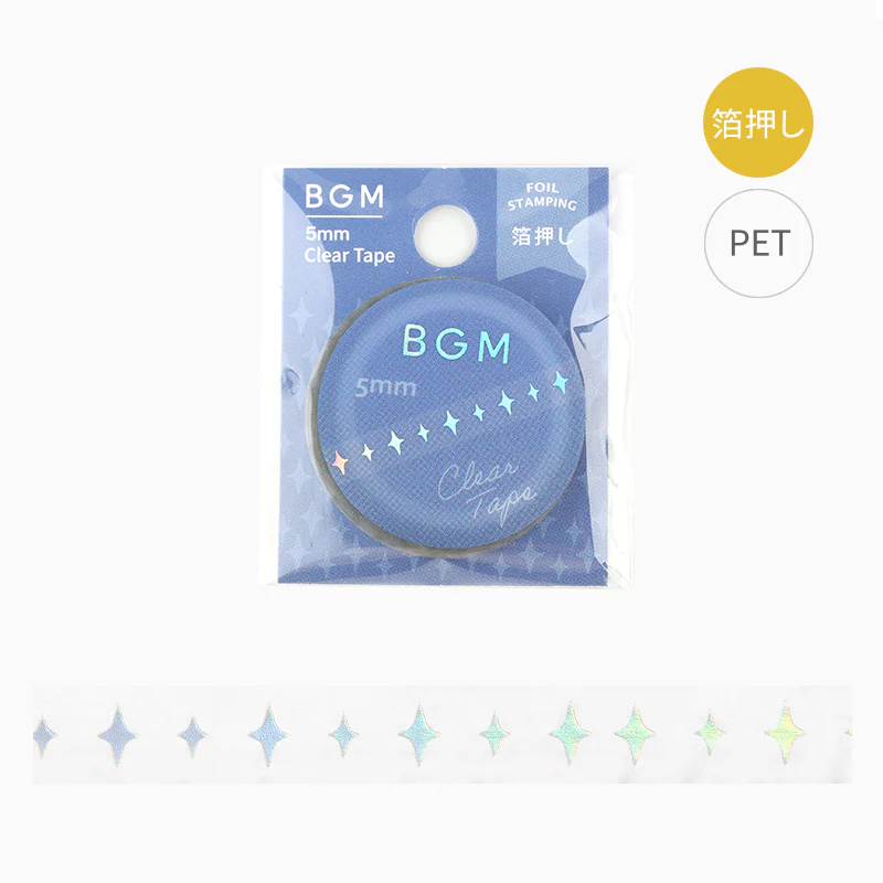 (DC) BGM Clear Tape - Little Star