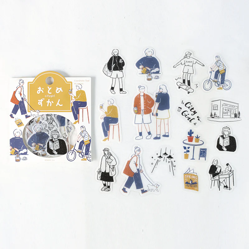 BGM Coordinating Sticker: Virgin Picture Book - City - Image 4