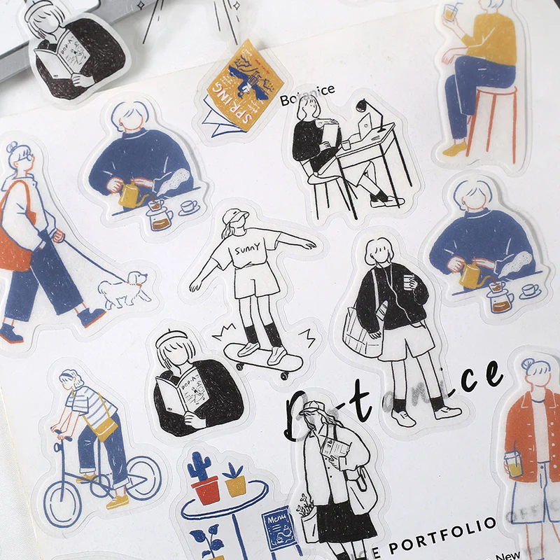 BGM Coordinating Sticker: Virgin Picture Book - City - Image 5