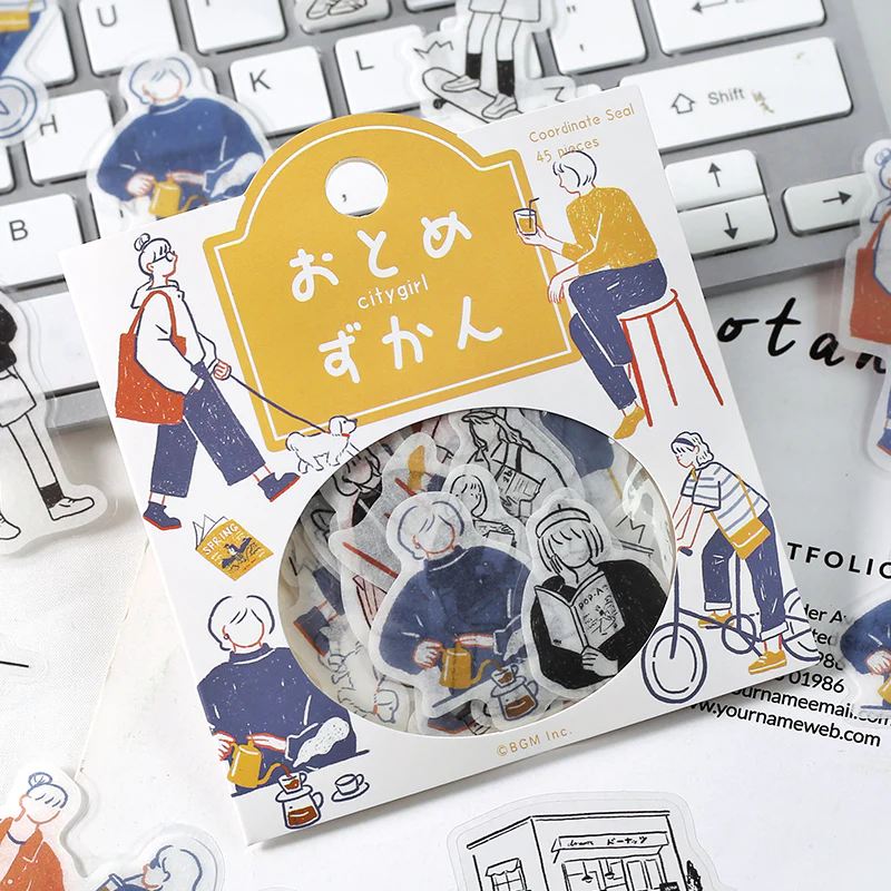 BGM Coordinating Sticker: Virgin Picture Book - City - Image 8