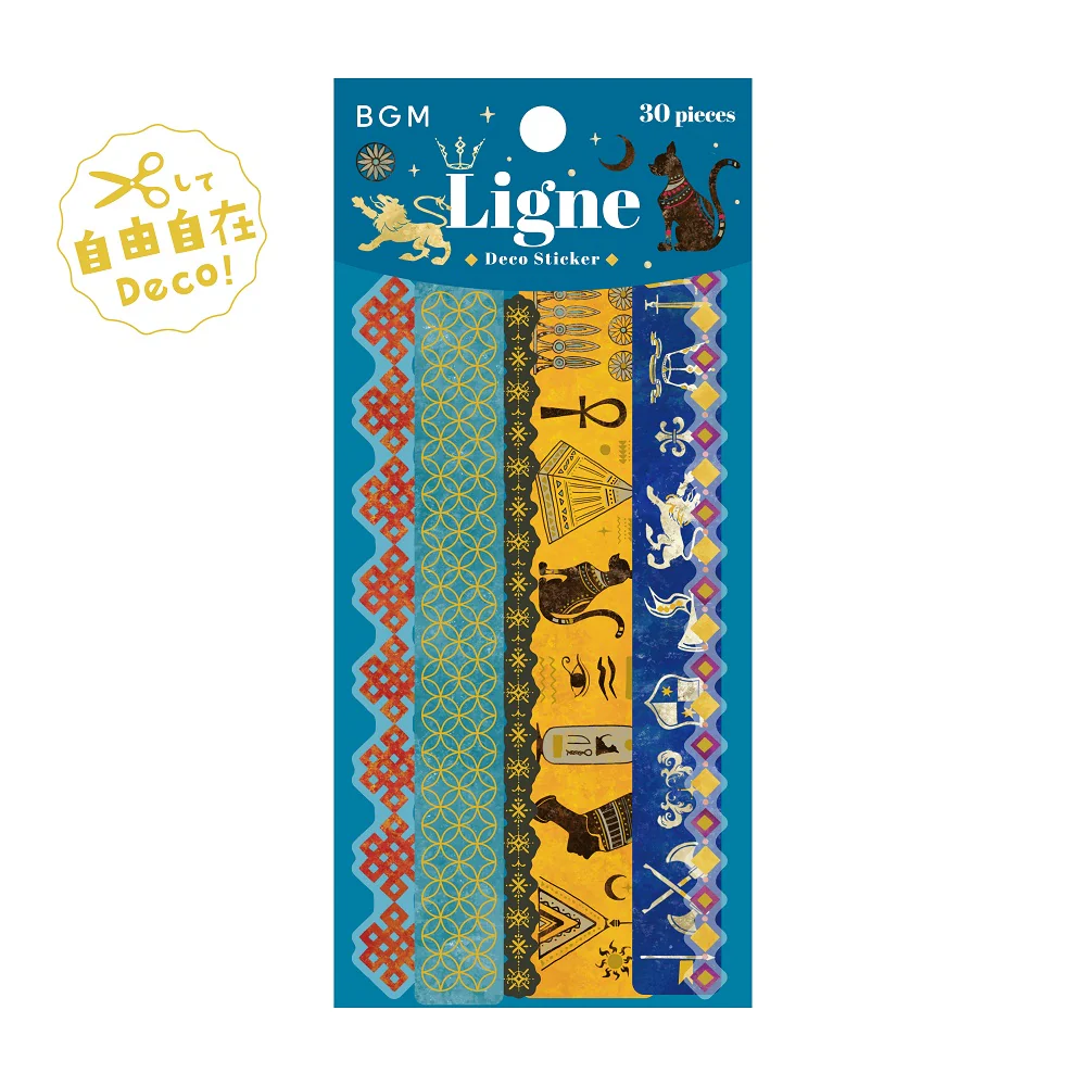 BGM Deco Sticker Ligne Seal: Ligne - Patterns of the World