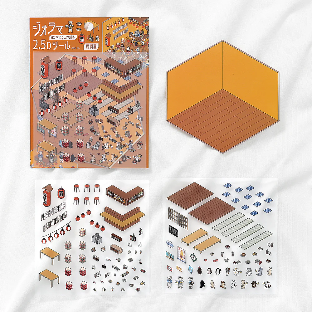 BGM Diorama 2.5D Seat Seal - Izakaya (Japanese-style Pub) - Image 2