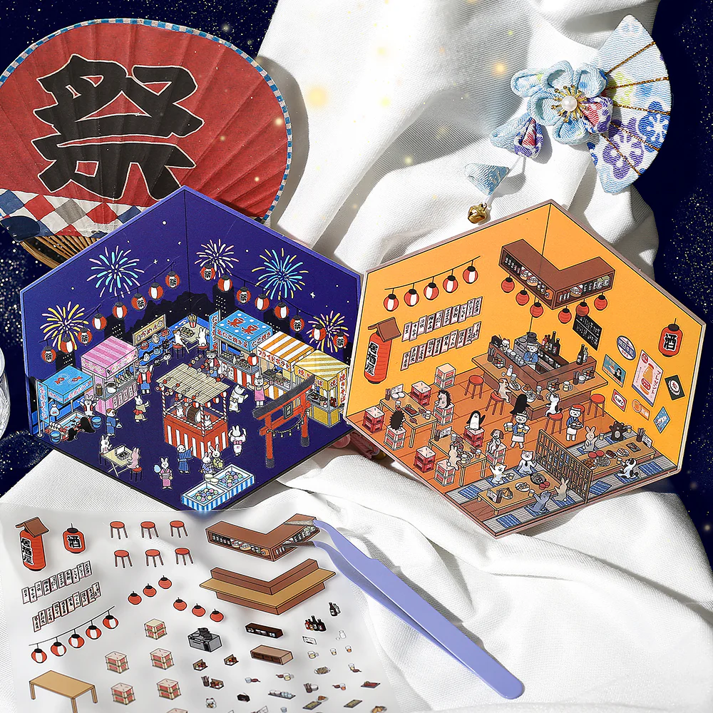 BGM Diorama 2.5D Seat Seal - Izakaya (Japanese-style Pub) - Image 4