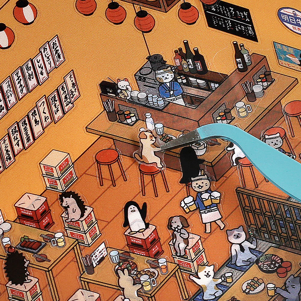 BGM Diorama 2.5D Seat Seal - Izakaya (Japanese-style Pub) - Image 5