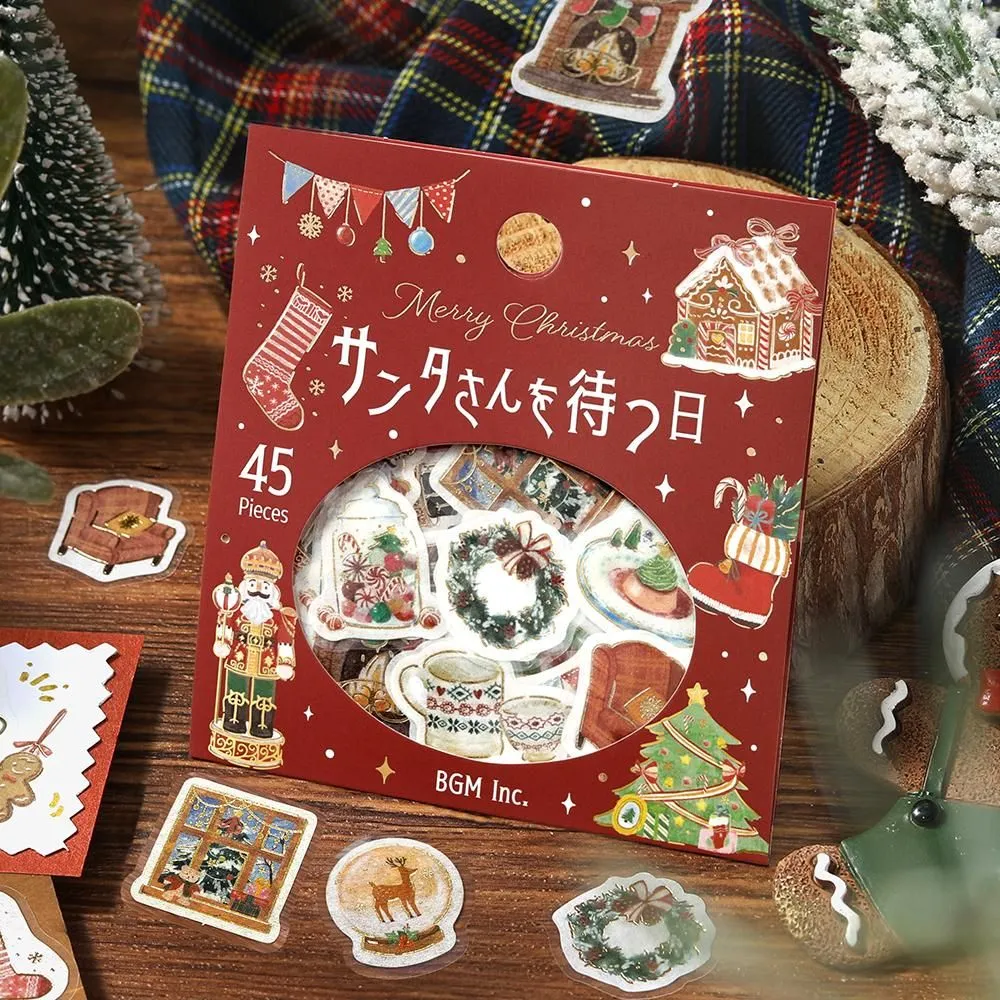 BGM Foil Stamping 2025 Christmas Limited Edition Flake Seal - Christmas: The Day We Wait for Santa - Image 5