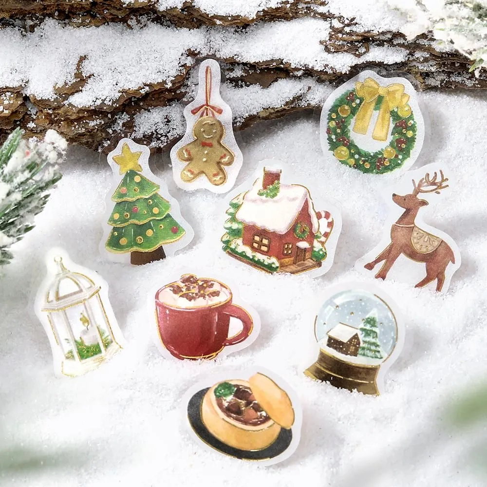 BGM Foil Stamping 2025 Christmas Limited Edition Flake Seal - Open-Air Flea Market: Christmas Market - Image 3