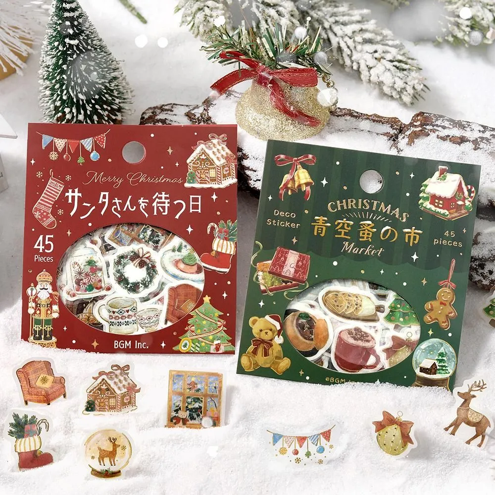 BGM Foil Stamping 2025 Christmas Limited Edition Flake Seal - Christmas: The Day We Wait for Santa - Image 6