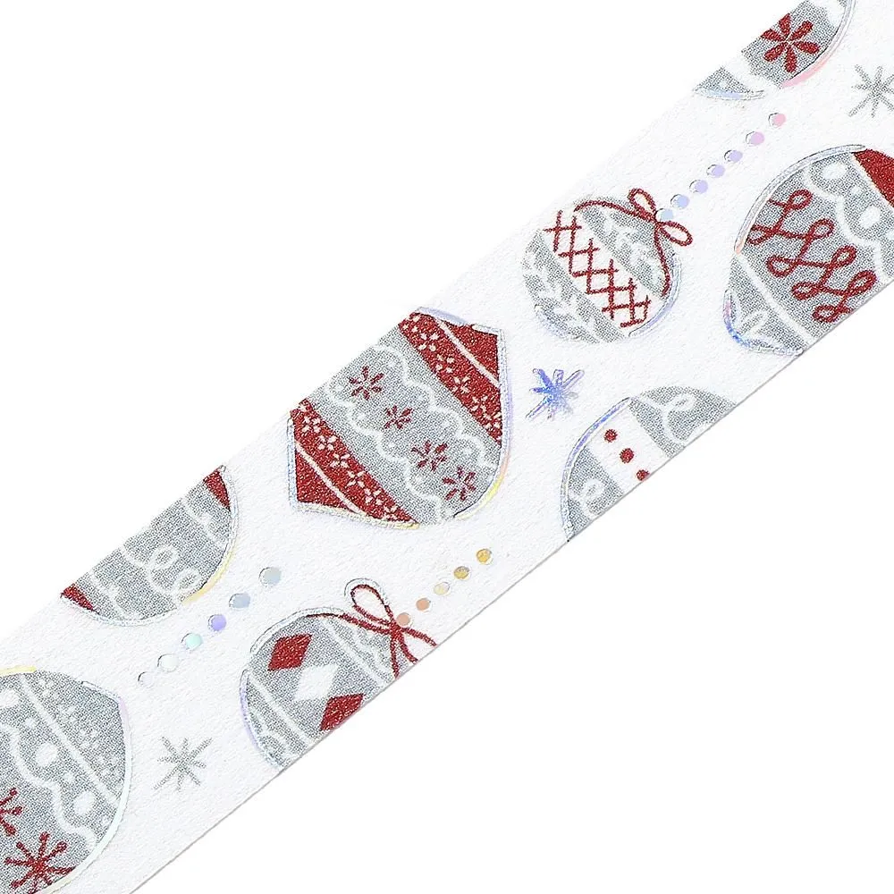 BGM Foil Stamping 2025 Christmas Limited Edition Masking Tape - Nordic Ornaments - Image 2