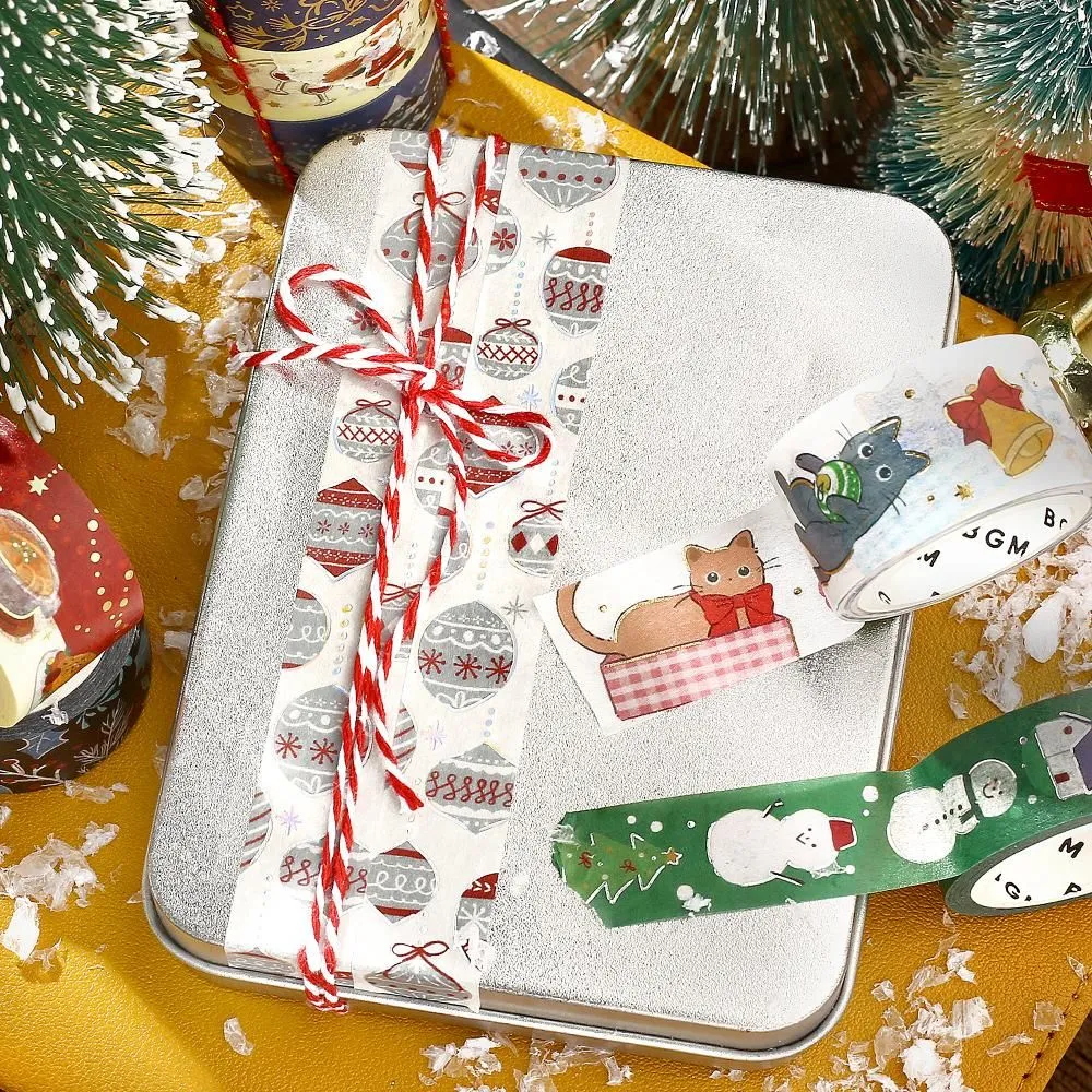 BGM Foil Stamping 2025 Christmas Limited Edition Masking Tape - Nordic Ornaments - Image 4