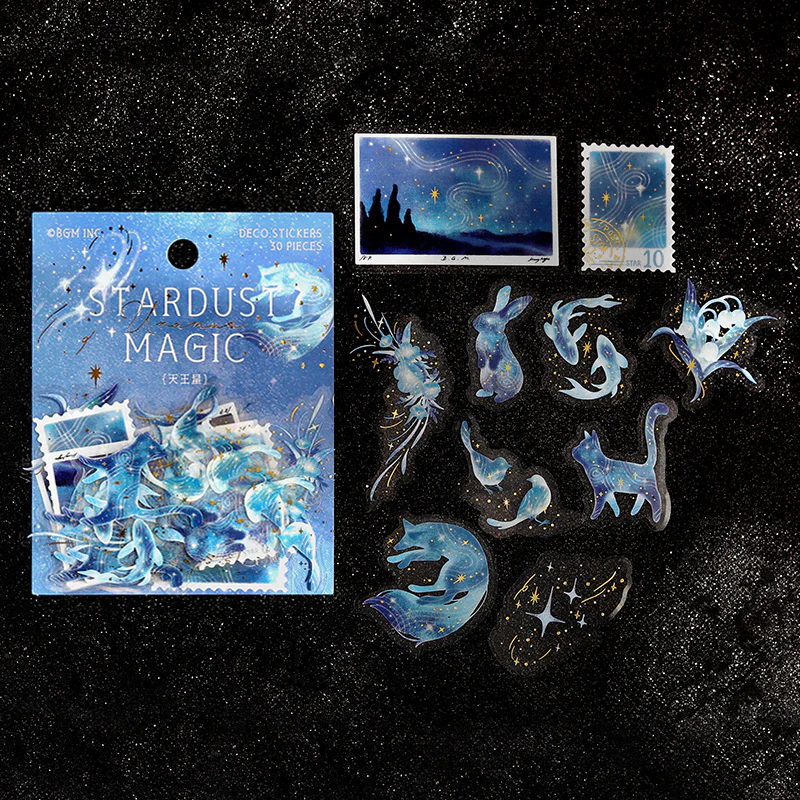 BGM Foil Stamping Clear Seal: Stardust Magic - Uranus - Image 5