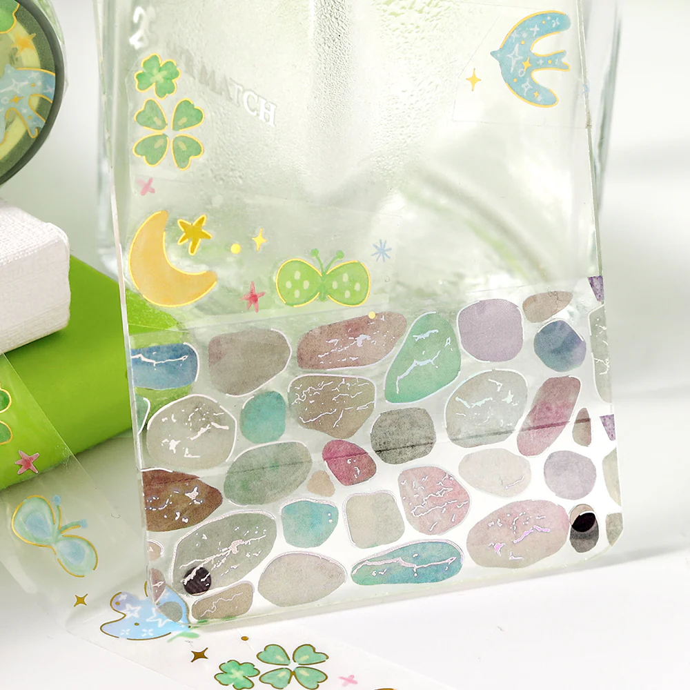 BGM Foil Stamping Clear Tape: Pebble - Image 5