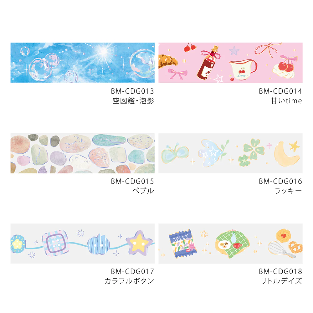 BGM Foil Stamping Clear Tape: Pebble - Image 7