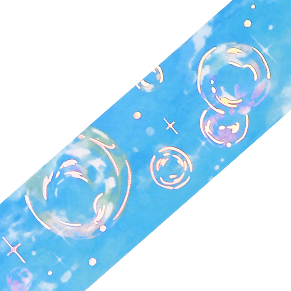 BGM Foil Stamping Clear Tape: Sky Encyclopedia - Bubble Shadow - Image 2