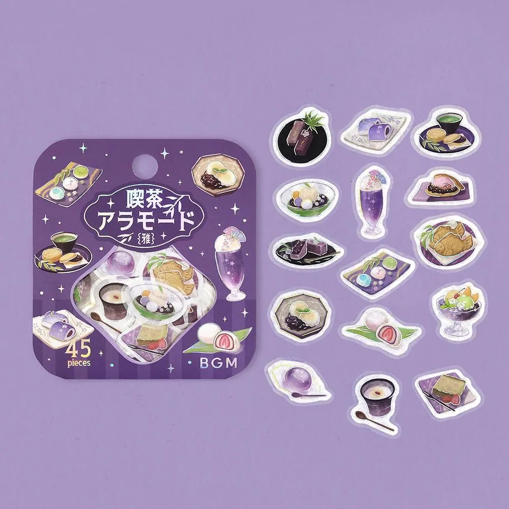 BGM Foil Stamping Flake Seal: Café Ala Mode – Miyabi Shikon - Image 2