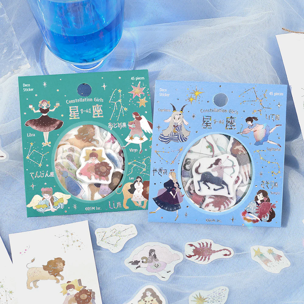 BGM Foil Stamping Flake Seal: Star Poem - Scorpio, Sagittarius & Capricorn - Image 8