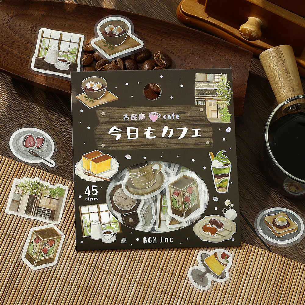 BGM Foil Stamping Flake Seal: Today's Cafe: Old House Cafe - Image 4