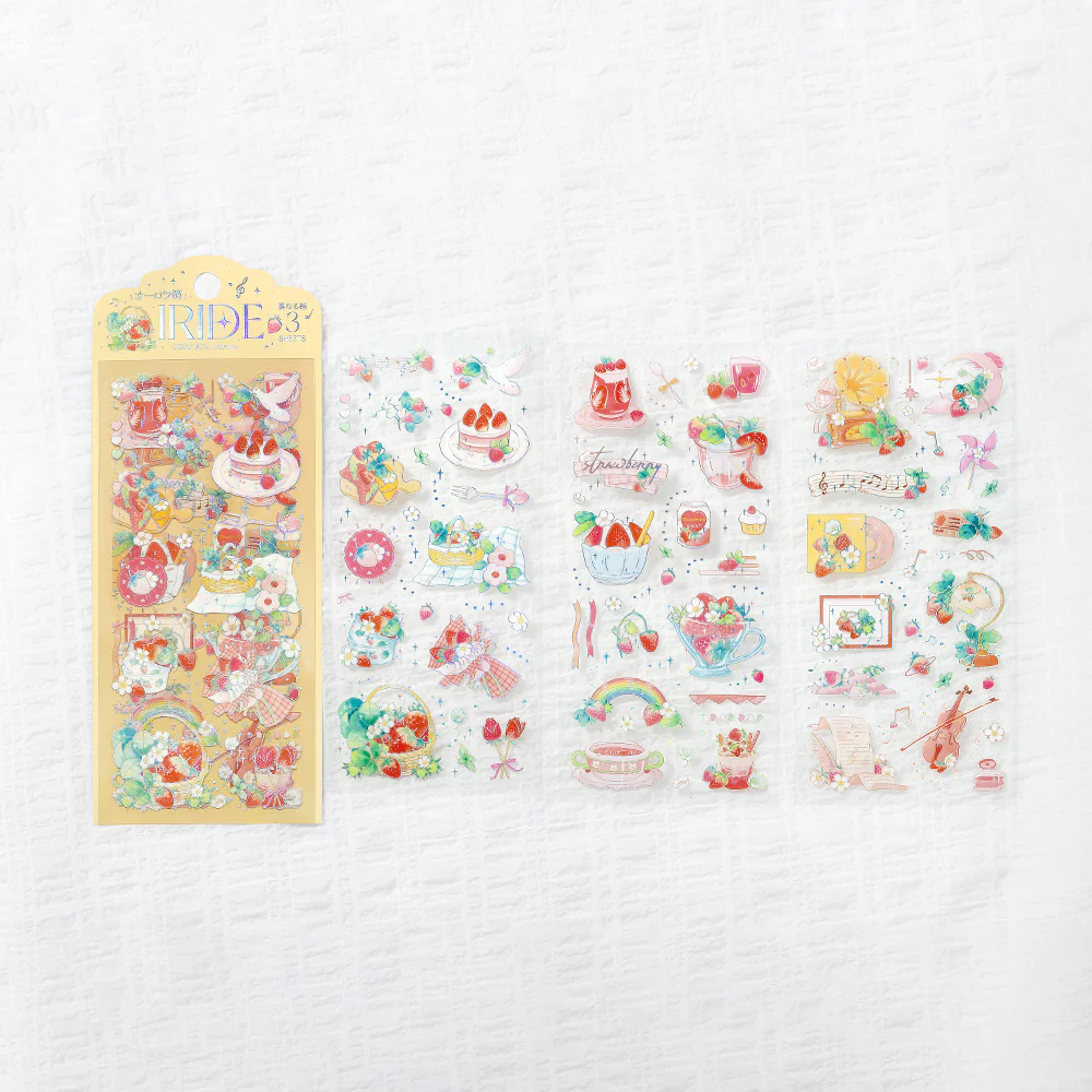 BGM Foil Stamping Iride Seal: Iride - Strawberry