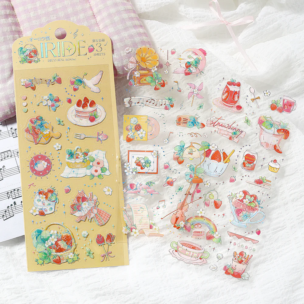 BGM Foil Stamping Iride Seal: Iride - Strawberry - Image 4