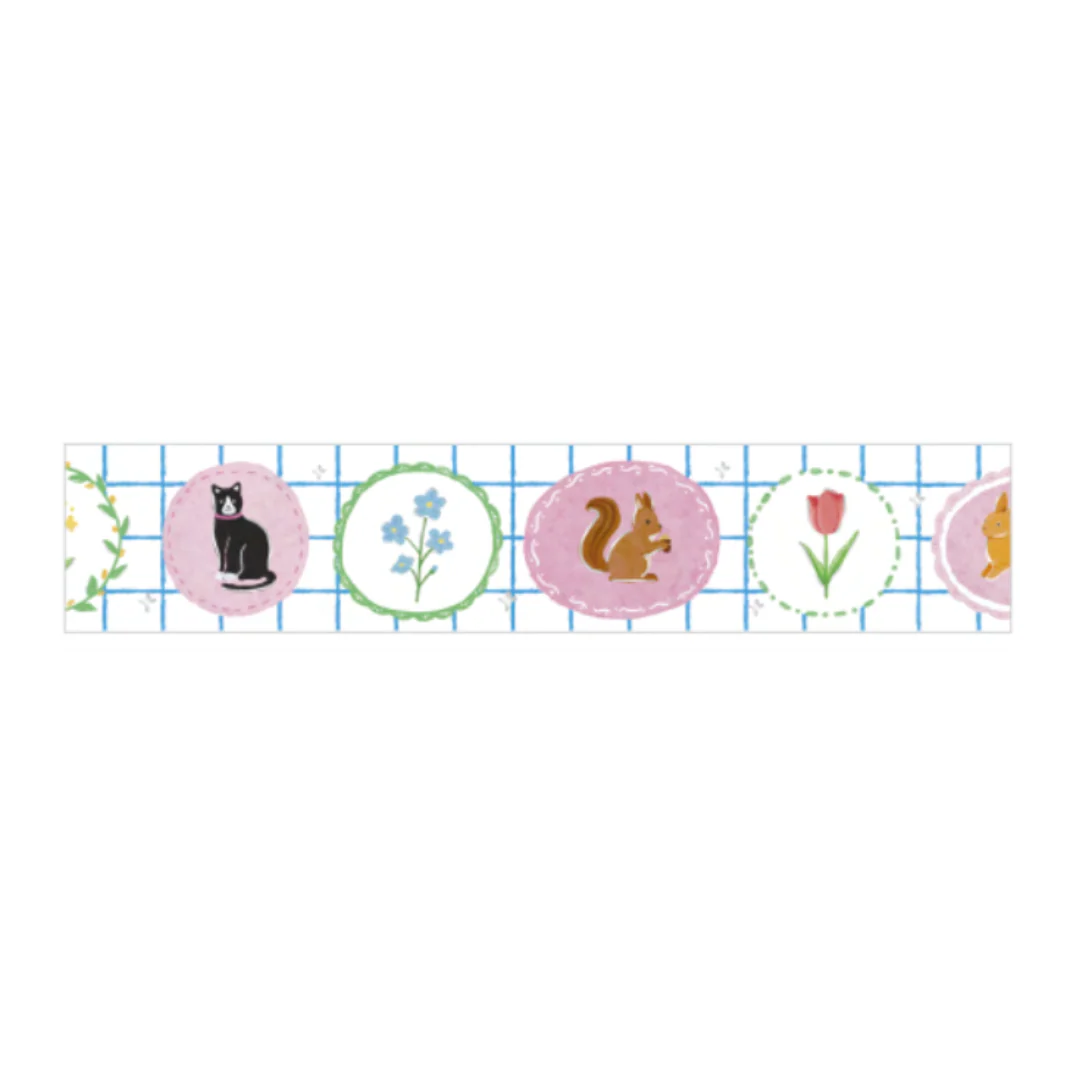 BGM Foil Stamping Masking Tape - Brooch - Image 3