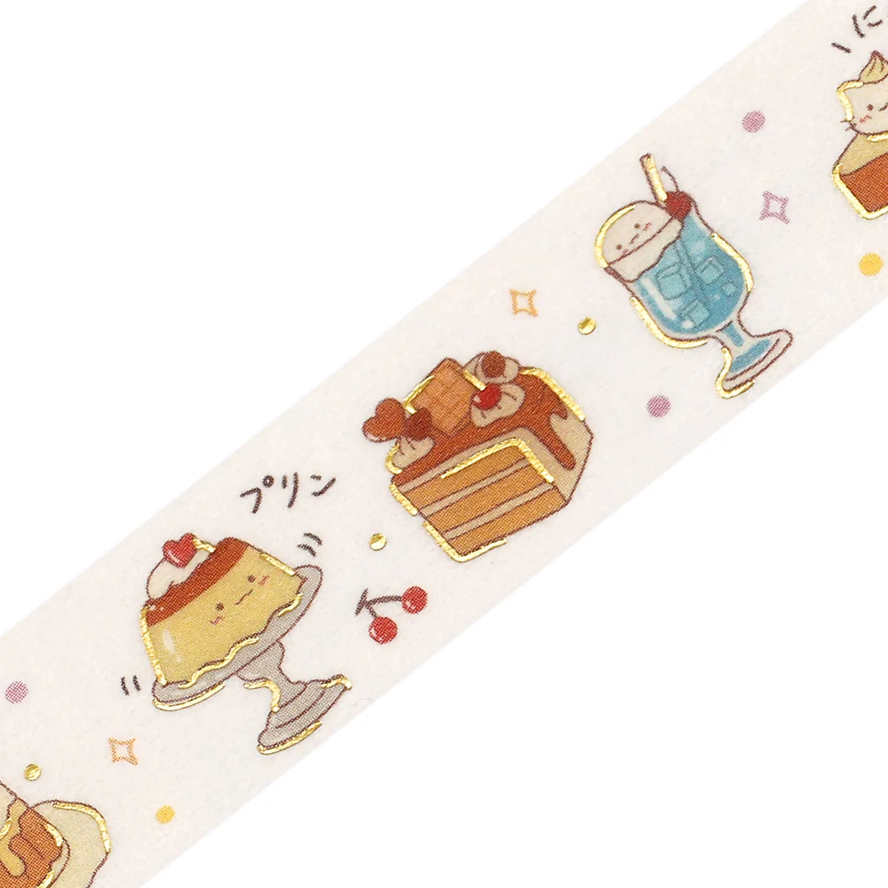 BGM Foil Stamping Masking Tape – Cafe Time - Image 2