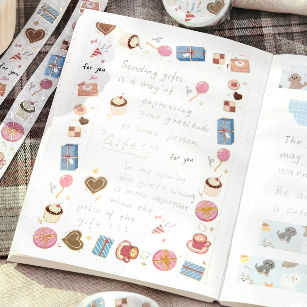 BGM Foil Stamping Masking Tape - Gift For You - Image 4