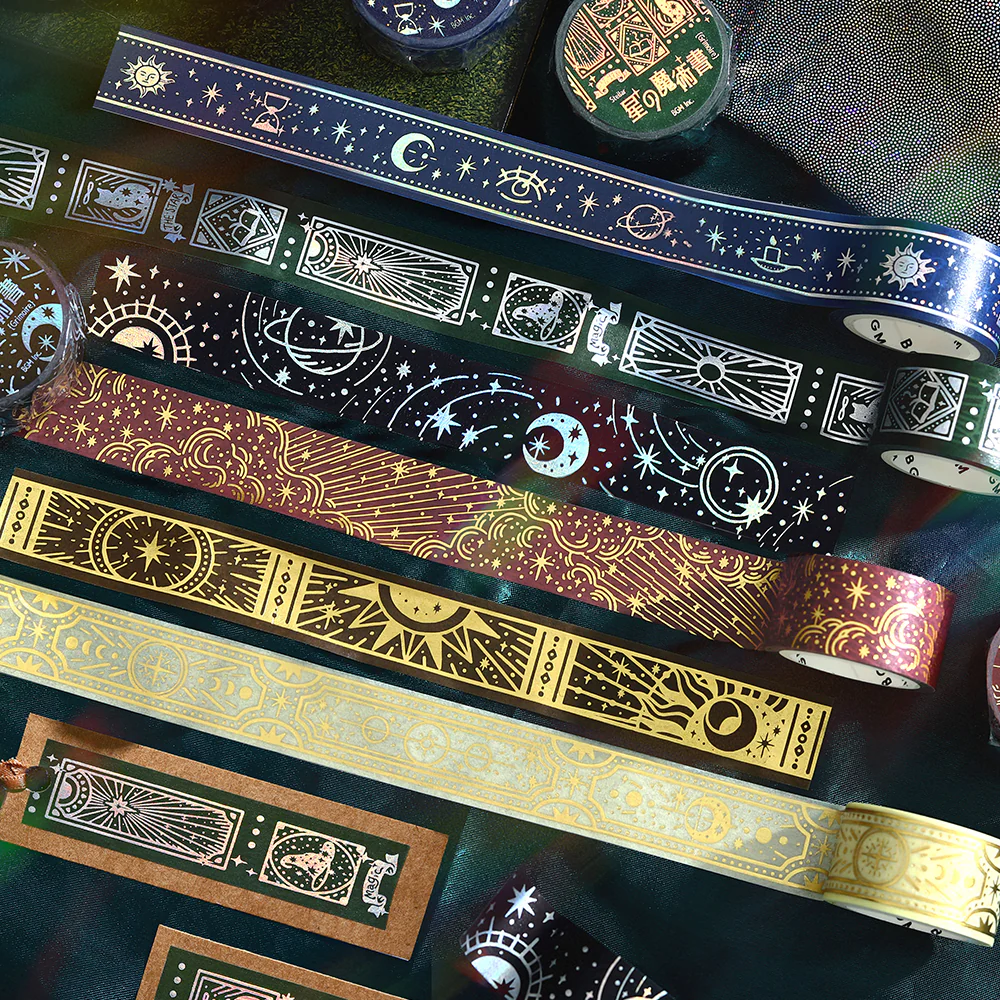 BGM Foil Stamping Masking Tape: Grimoire of Stars: Spirit - Image 5