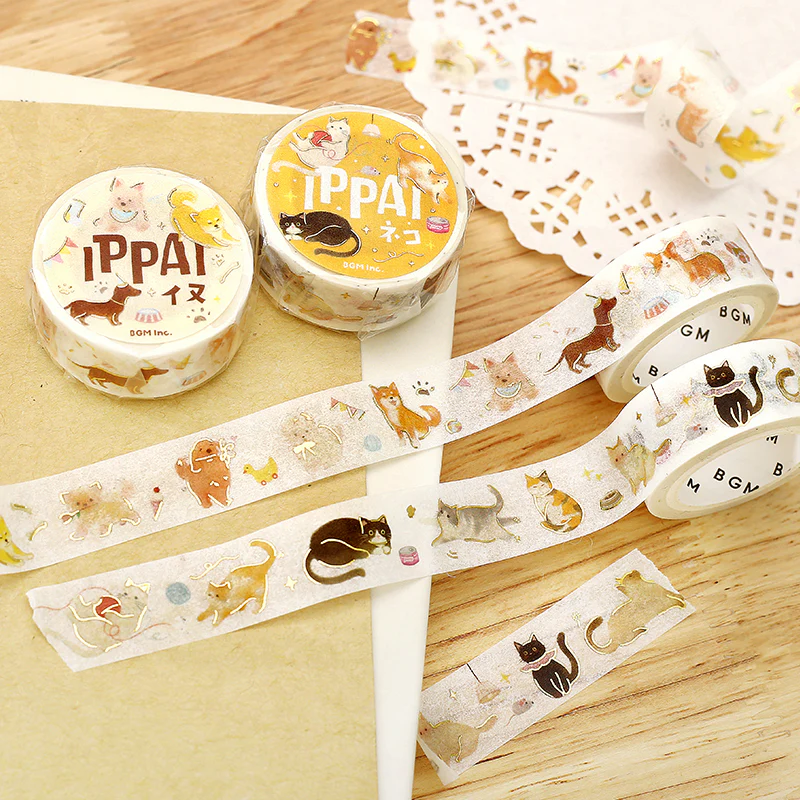 BGM Foil Stamping Masking Tape: IPPAI・Dogs Galore - Image 3