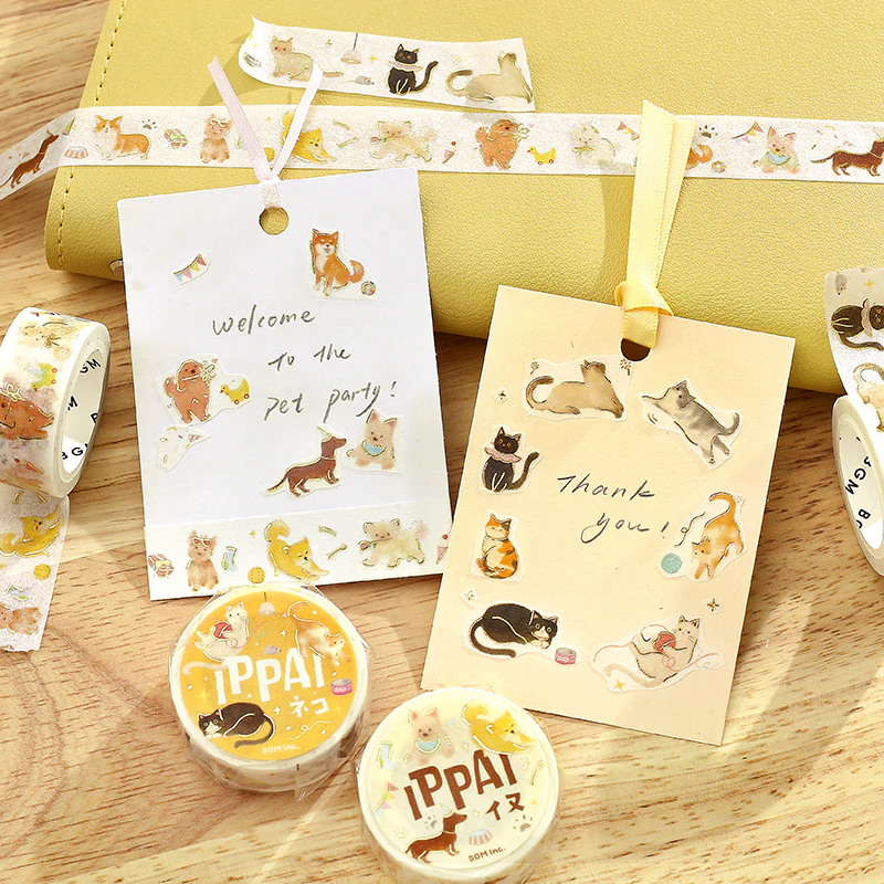 BGM Foil Stamping Masking Tape: IPPAI・Dogs Galore - Image 4