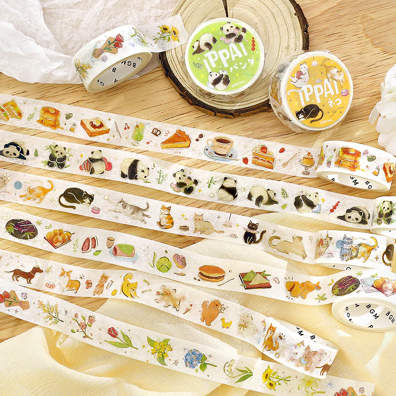 BGM Foil Stamping Masking Tape: IPPAI・Japanese Sweets Galore - Image 6