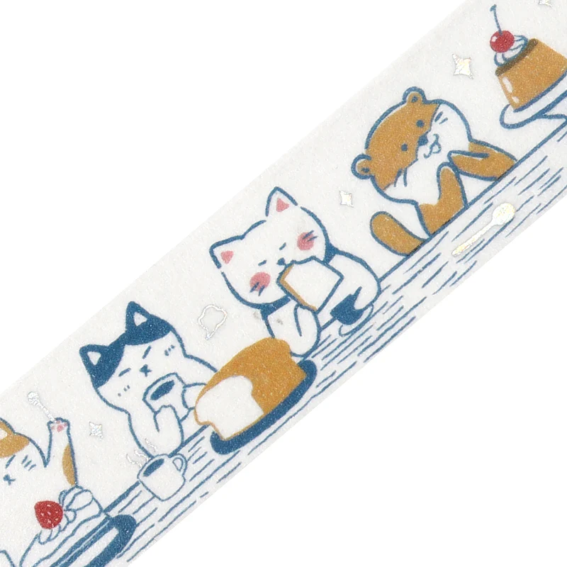 BGM Foil Stamping Masking Tape: Life - Dinner Party - Image 2