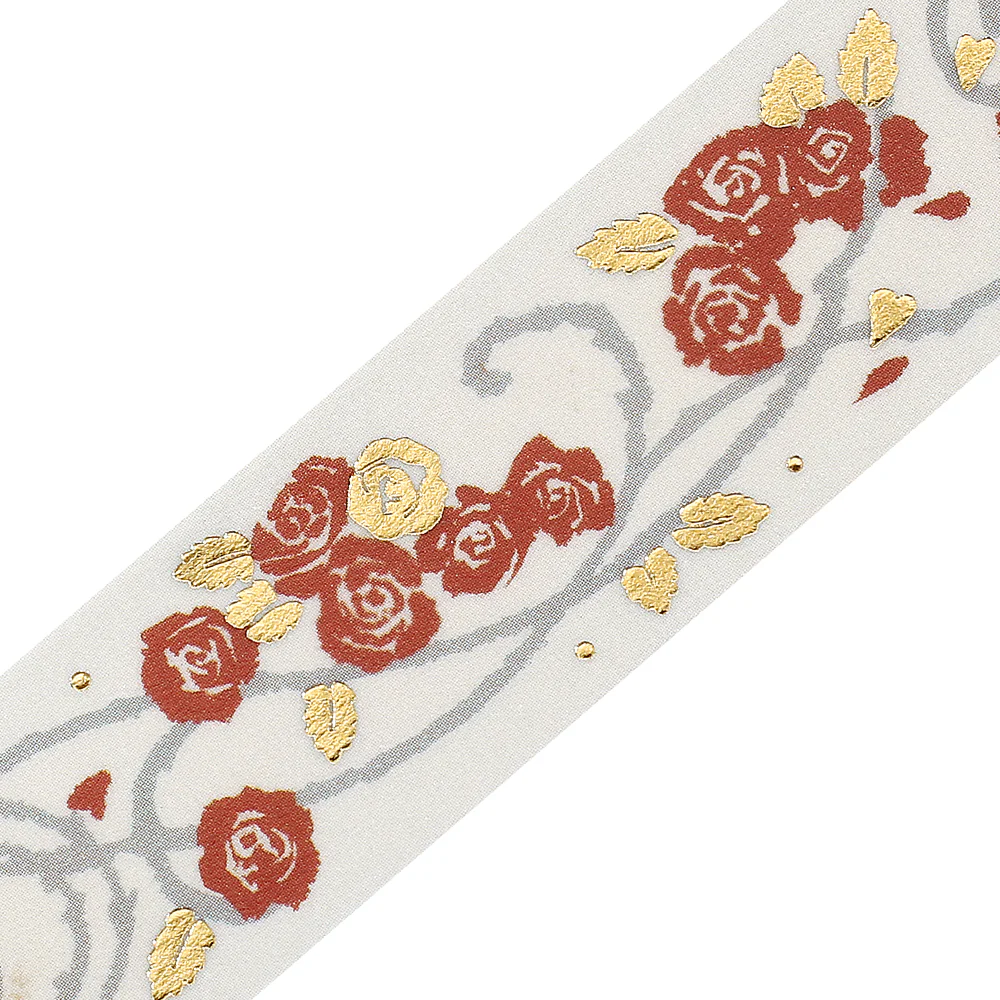 BGM Foil Stamping Masking Tape: Flower Compendium: Rose - Image 2
