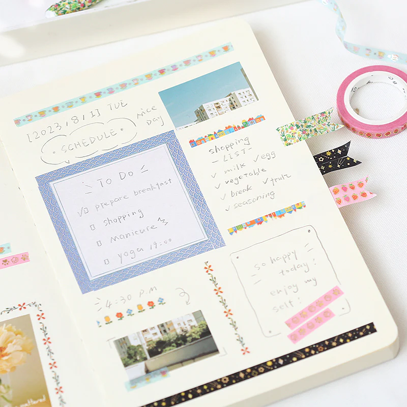 BGM Foil Stamping Masking Tape - Lovely House - Image 4