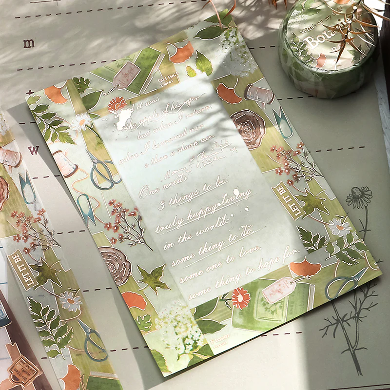BGM Foil Stamping Masking Tape: My Creation - Botanist - Image 3