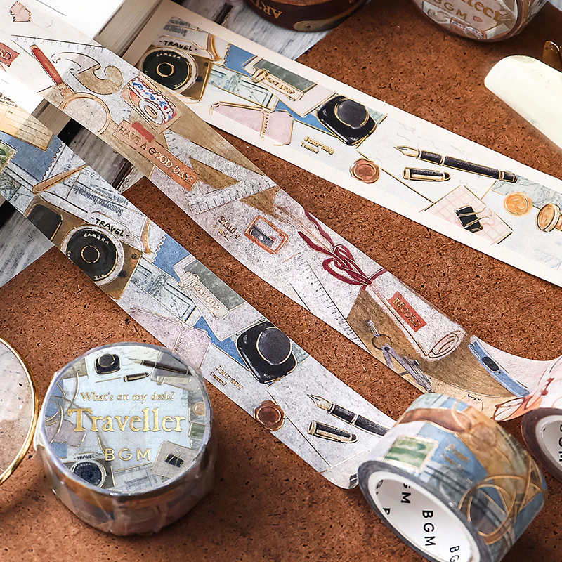 BGM Foil Stamping Masking Tape: My Creation - Traveler - Image 4