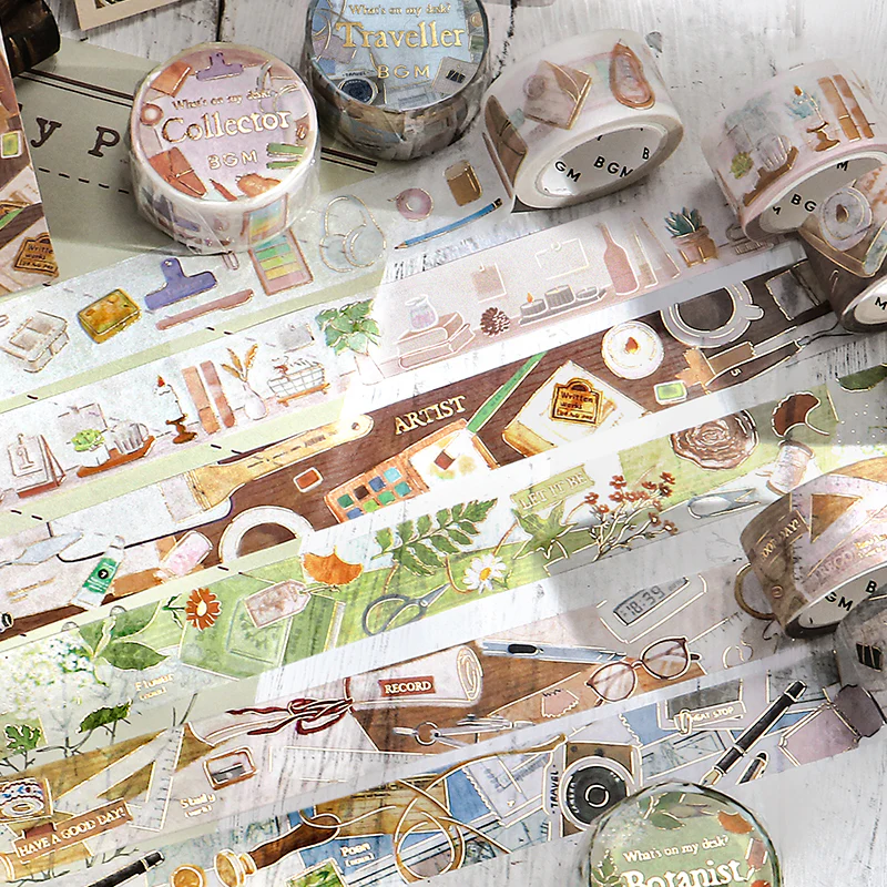 BGM Foil Stamping Masking Tape: My Creation - Traveler - Image 5