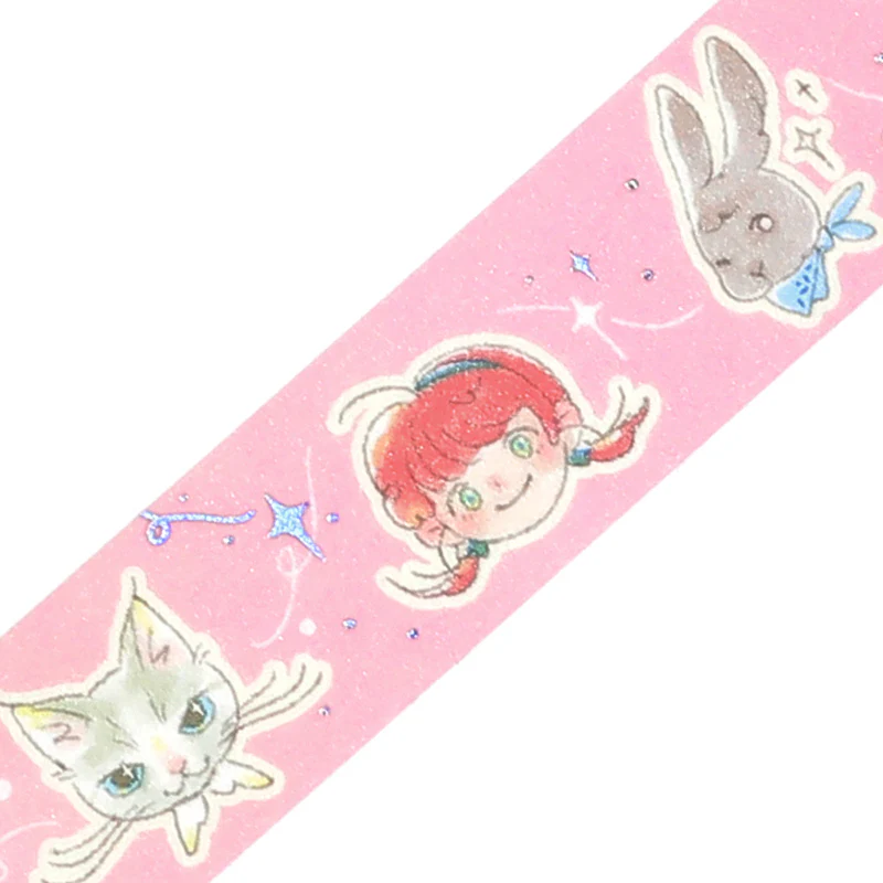 BGM Foil Stamping Masking Tape: Mysterious Journey - Friends - Image 2