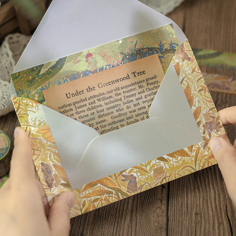 BGM Foil Stamping Masking Tape: Mysterious Journey - Hide and Seek - Image 4
