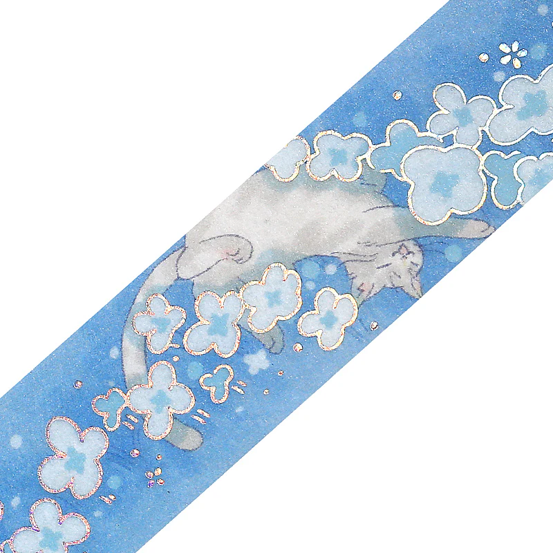 BGM Foil Stamping Masking Tape: Mysterious Journey - Nekoland - Image 2
