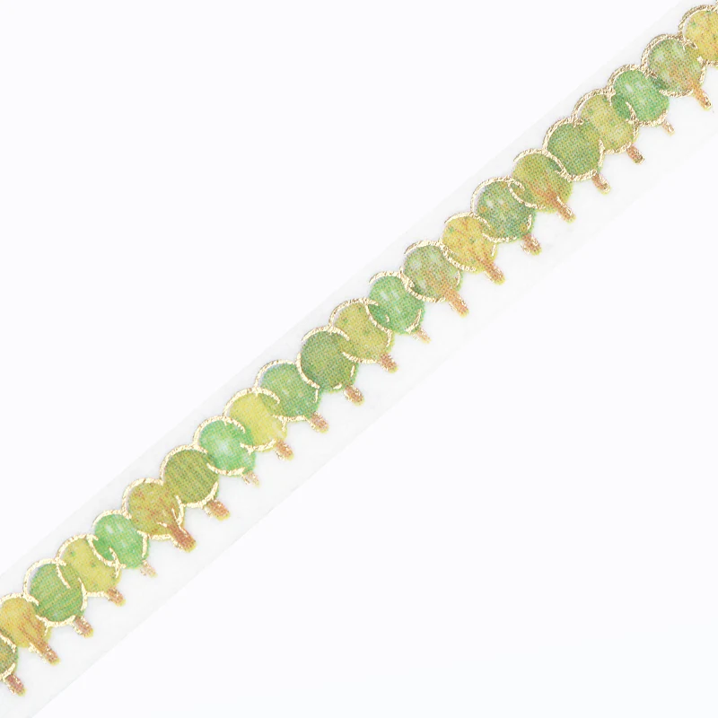 BGM Foil Stamping Masking Tape - Row of Trees - Image 2