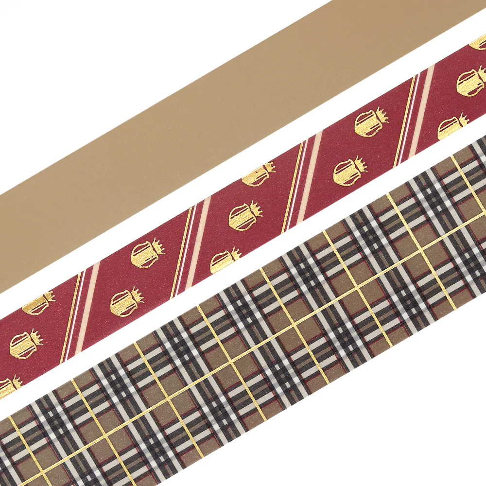 BGM Foil Stamping Masking Tape: SCHOOL COLORS: Caramel - Image 2