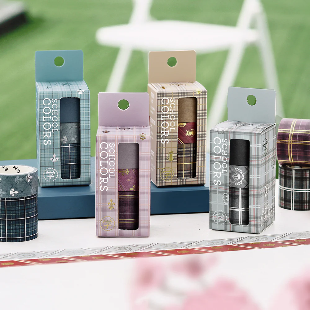 BGM Foil Stamping Masking Tape: SCHOOL COLORS: Caramel - Image 7