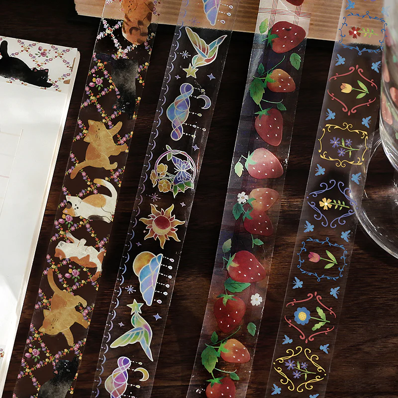 BGM Clear Tape: Cafe Alamode - Hana - Image 5
